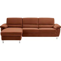 CALIZZA INTERIORS »Onyx L-Form«, Recamiere links oder rechts, wahlweise mit Bettfunktion, Breite 270 cm