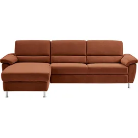 CALIZZA INTERIORS »Onyx L-Form«, Recamiere links oder rechts, wahlweise mit Bettfunktion, Breite 270 cm