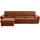 CALIZZA INTERIORS »Onyx L-Form«, Recamiere links oder rechts, wahlweise mit Bettfunktion, Breite 270 cm