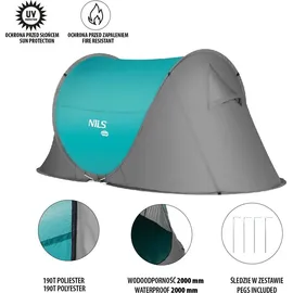 NILS CAMP NC3743 Grau/Grün