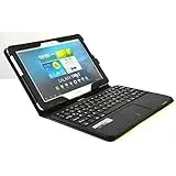 MQ für Galaxy Tab 2 10.1 und Tab 10.1 - Bluetooth Tastatur Tasche mit Multifunktions-Touchpad | Hülle mit Bluetooth Tastatur für Galaxy Tab 2 10.1 P5100, P5110, Galaxy Tab 10.1 P7500, P7501, P7510