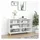 vidaXL Sideboard 103,5 x 70 x 35 cm Weiß