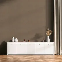 Living Walls 3D-Tapete Wellenmuster 32 cm x 10 m 1 St goldfarben