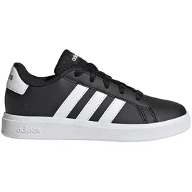 adidas Grand Court Lifestyle Tennis Lace-Up Kids Core Black / Cloud White / Core Black 33 1/2