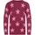 Kidsworld Strickpullover in bordeaux gemustert), | Gr.: 152/158,