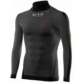 SIXS Ts3 Langarm-baselayer - Black Carbon - XS-S