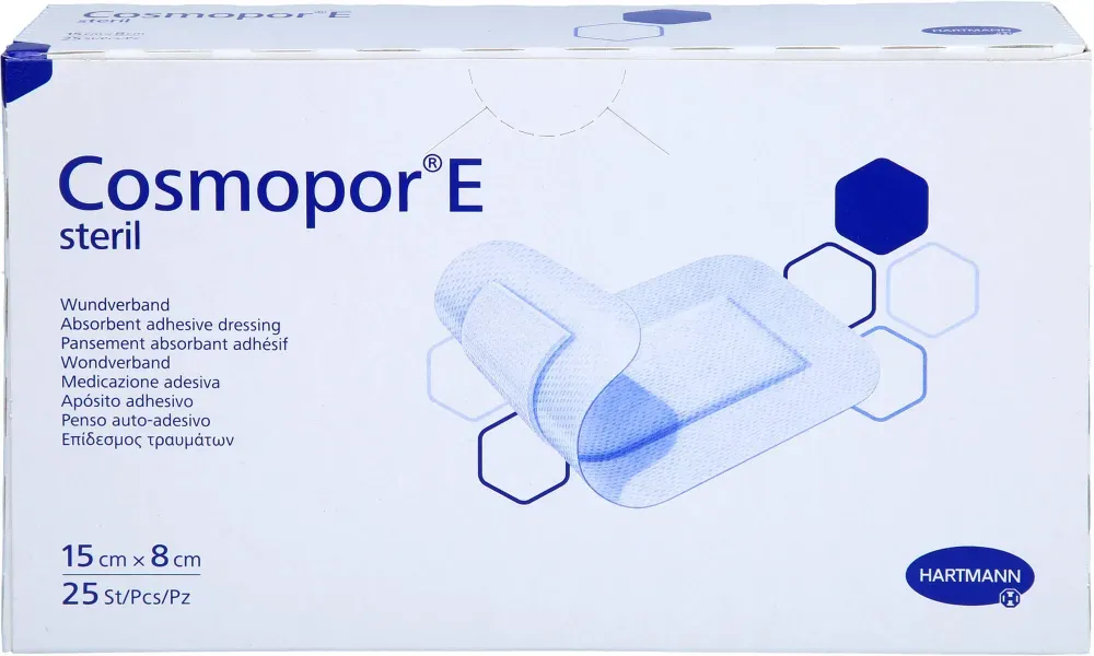 Cosmopor E steril Wundverband 8x15 cm 25 St