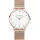 Paul Valentine Damen Armbanduhr MARINA ROSE GOLD MESH 38 MM PV38111