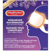 MegRhythm Wärmende Augen-Maske Lavendel-Duft (5Stk.)