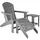 Tectake Gartenstuhl 83 x 79 x 97 cm hellgrau 1 St.