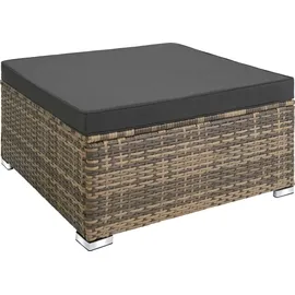 Tectake Florenz Rattan Lounge Variante 2 natur