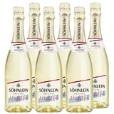 Söhnlein Brillant Alkoholfrei (6x0,75 l) – Prickelnder Genuss ohne Alkohol – Alkoholfreier Sekt mit elegantem Geschmack, passend für besondere Anlässe