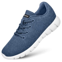 GIESSWEIN Merino Runners Women atmungsaktiv - Damen Sneaker für gesunden Gang - Bequeme leichte Arbeitsschuhe für Pflegeberufe & Krankenschwester - 39 EU