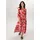 Aniston SELECTED Maxikleid Blumen Rot/Weiß 40
