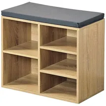 Hti-Living Schuhregal 52 x 30 x 48 cm mit 5 Fächern / blau