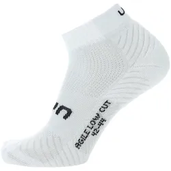 2er Pack UYN Agile Low Cut Socken white 42-44