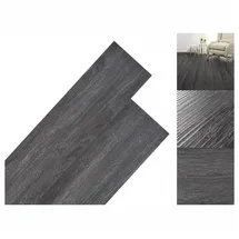 vidaXL PVC-Fliesen Nicht Selbstklebend 5,26 m2 2 mm Schwarz und Weiß