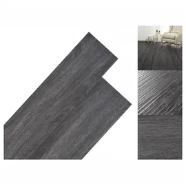 vidaXL PVC-Fliesen Nicht Selbstklebend 5,26 m2 2 mm Schwarz und Weiß