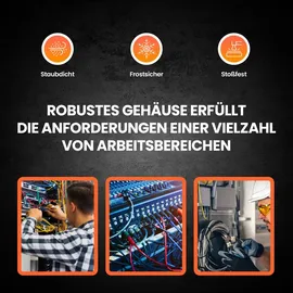 Extralink AI-9 (7800mAh Akku, LCD Display) Glasfaserschweißgerät