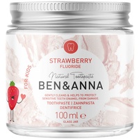 Ben & Anna Zahnpasta Strawberry mit Fluorid 100 ml