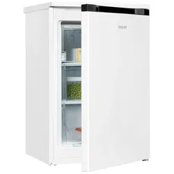 Exquisit Gefrierschrank GS81-051C weiss | Kleiner Gefrierschrank 85 L Volumen | Türanschlag wechselbar | Tiefkühlschrank klein