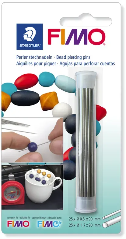 Accessory FIMO bead piercing pins