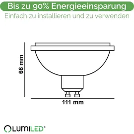 OEM LED-Leuchtmittel ES111 77409700 15W GU10 neutralweiß 1 St.