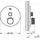 Grohe Grohtherm SmartControl Thermostat mit einem Absperrventil