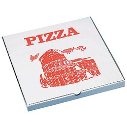 100 STARPAK Pizzakartons 26,0 x 26,0 cm