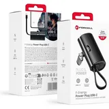 forcell Powerbank 5000mAh USB-C PD 20W schwarz | Gr.: onesize