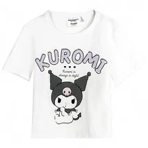 Cerdá Cerda T-Shirt Kuromi - Hello Kitty in Weiß | Gr.: 152