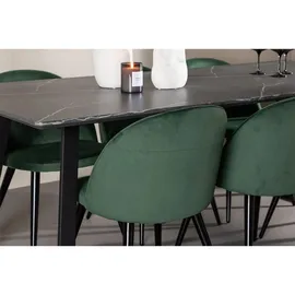 VCM ebuy24 Essgruppe, Essgruppe Malaga dunkel (MDF)