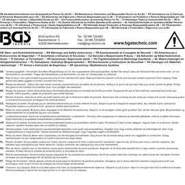 BGS Offener Doppel-Ringschlüssel SW 14 x 15 mm