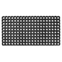 ANRO Ringgummimatte Gummimatte Wabenmatte mit Lochmuster H-23mm Drainage Fußmatte