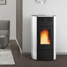 La Nordica-Extraflame Raffaella Idro H15 Stahl Weiß