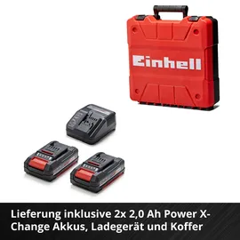 Einhell TE-CD 18/50 Li-i BL inkl. 2 x 2,0 Ah