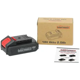 Dino Kraftpaket 18V Akku 2Ah passend zum Dino KRAFTPAKET 18 Volt-Akkusystem