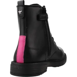 GEOX Eclair Ankle-Boots Schwarz/Fuchsia 29