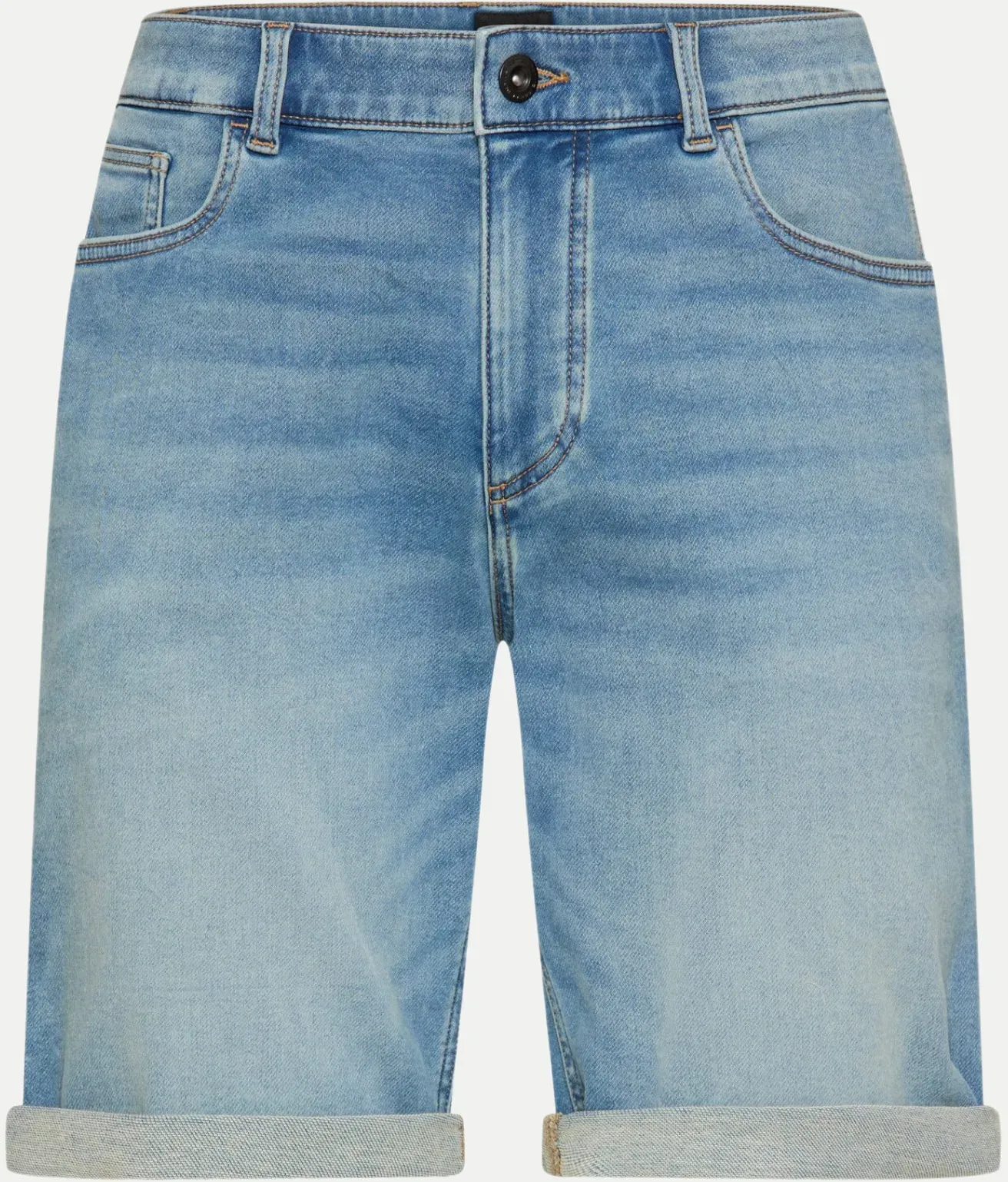 Regular-Fit Jeansshorts Blau 36IN