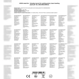 ich-zapfe Bierzapfanlage JET 30 38 x 58 x 58 cm