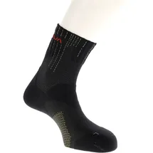 La Sportiva Endurance Trail Socken 1 Paar Schwarz/Gelb 41-43