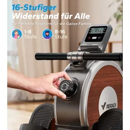 Merach Rudergerät Weiß
