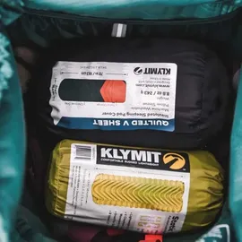 KLYMIT V Bettlaken - Grey - 183 x 58 cm
