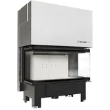 Kratki Kaminofen Panorama-Kamineinsatz Kratki NBC 1000/400 mit Schiebetür - 15kW, 15,00 kW