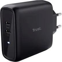 Trust Maxo Dual USB-C Schnellladegerät 65W Schwarz