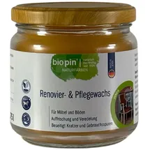 Biopin Renovier- und Pflegewachs Weiß 375 ml