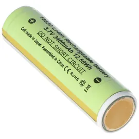 Panasonic Akku passend für den Li-Ion Akku Ledlenser 501001 Ersatz-Akku M7R, M7RX, X7R, H14R.2, F1R, H8R, M7R, MH10, MT10, P7R, PL6, MH11, ML6, iA6R, iH8R