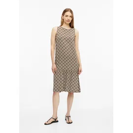 s.Oliver Stufenkleid Midikleid Braun/Beige 44