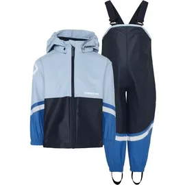 Didriksons - Kid's Waterman Set 12 - Regenset Gr 100 blau