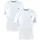 Fila Herren Round Neck Undershirt 2er Pack - weiß - M
